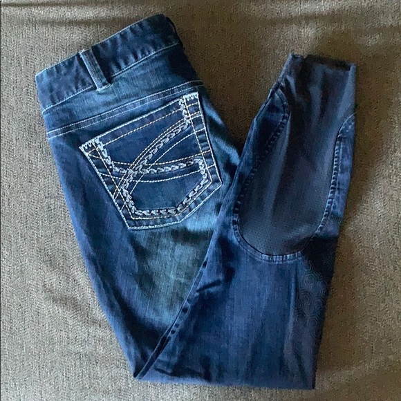 ariat denim breeches